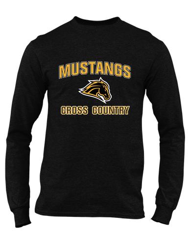 Metea Valley Mustangs Cross Country Men's Premium LS T-Shirt