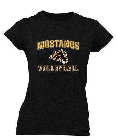 Metea Valley Mustangs Volleyball Women's SS T-Shirt