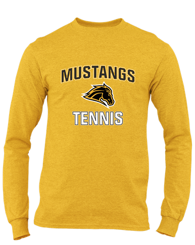 Metea Valley Mustangs Tennis Men's LS T-Shirt