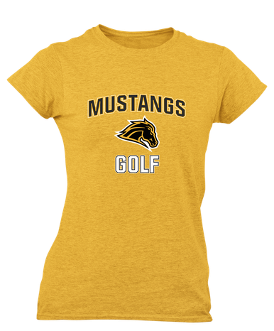 Metea Valley Mustangs Golf Women's Premium SS T-Shirt