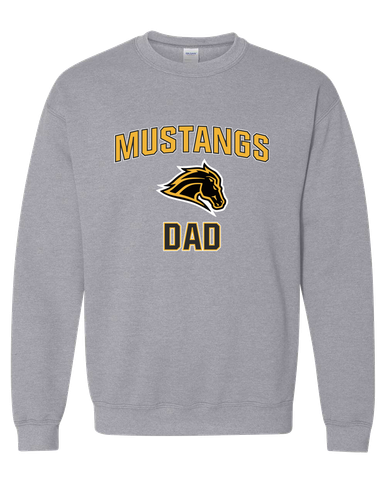 Metea Valley Mustangs Dad Men's Sweatshirt