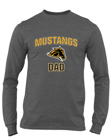 Metea Valley Mustangs Dad Men's Premium LS T-Shirt
