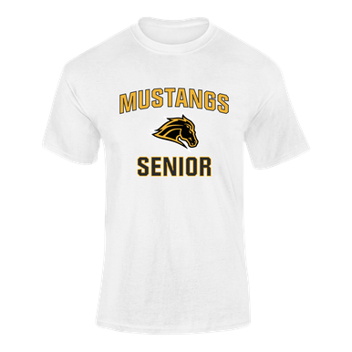 Metea Valley Mustangs Senior #1 Men's SS T-Shirt