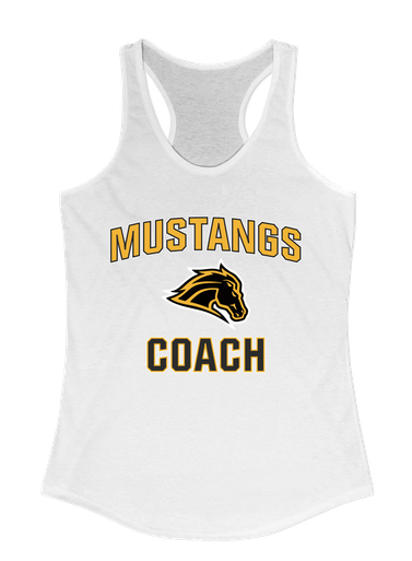 Metea Valley Mustangs Coach Women's Tank Top