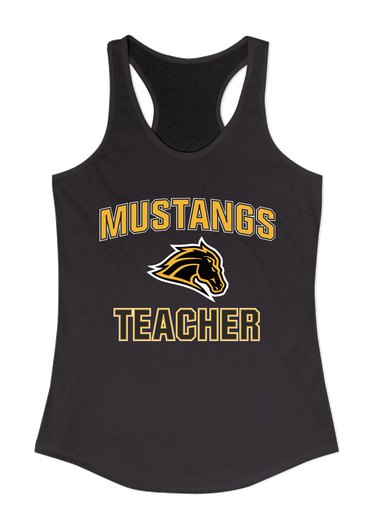 Metea Valley Mustangs Teacher Women's Tank Top