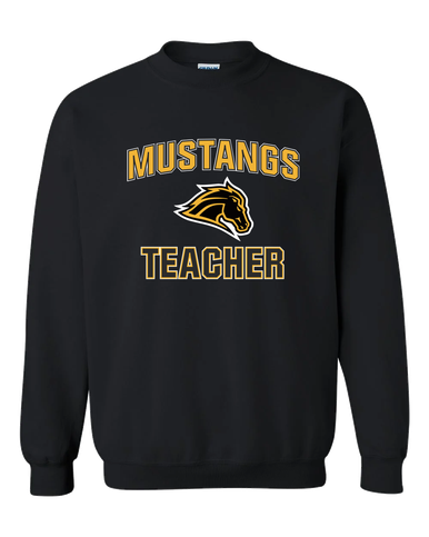 Metea Valley Mustangs Teacher Men's Sweatshirt
