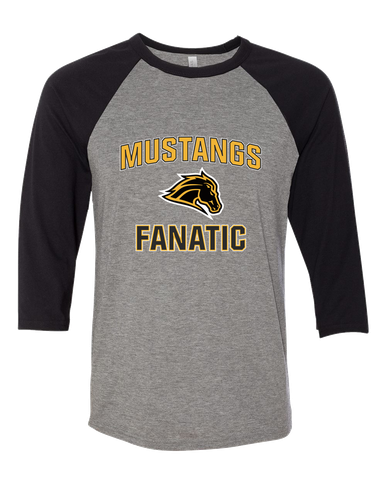 Metea Valley Mustangs Fanatic Women's Baseball T-Shirt