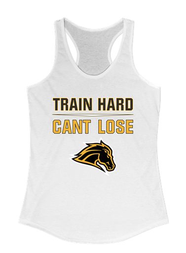 Metea Valley Mustangs Train Hard, Can't Lose Women's Tank Top