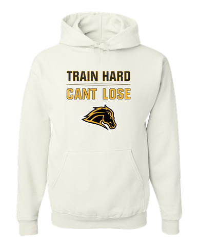 Metea Valley Mustangs Train Hard, Can't Lose Men's Premium Hoodie