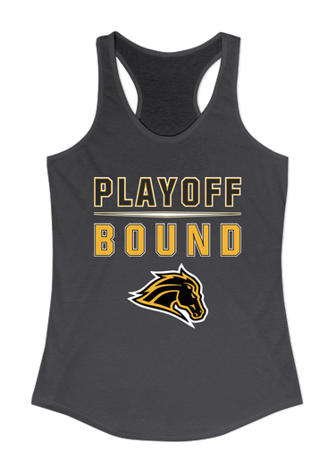Metea Valley Mustangs Playoff Bound Women's Tank Top