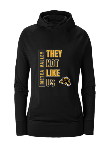 Metea Valley Mustangs They Not Like Us #1 Women's Hoodie