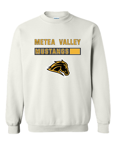 Metea Valley Mustangs Mascot #7 Men's Sweatshirt