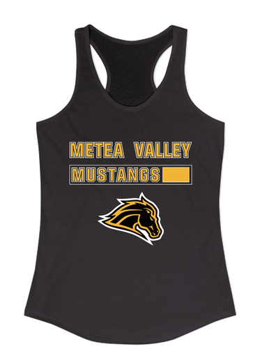 Metea Valley Mustangs Mascot #7 Women's Tank Top