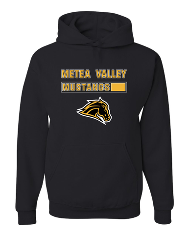 Metea Valley Mustangs Mascot #7 Men's Premium Hoodie
