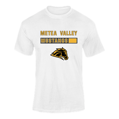 Metea Valley Mustangs Mascot #7 Men's Premium SS T-Shirt