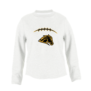 Metea Valley Mustangs Football #2 Women's Sweatshirt