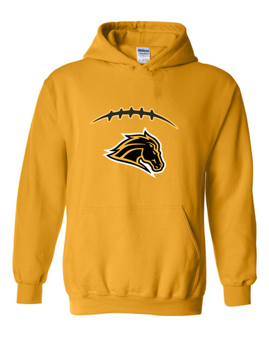 Metea Valley Mustangs Football #2 Men's Hoodie