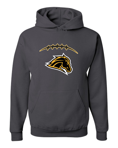 Metea Valley Mustangs Football #2 Men's Premium Hoodie