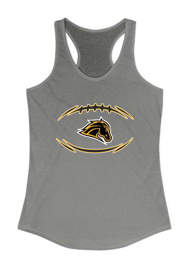 Metea Valley Mustangs Football #3 Women's Tank Top