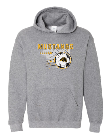 Metea Valley Mustangs Soccer #2 Men's Hoodie