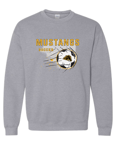 Metea Valley Mustangs Soccer #2 Men's Sweatshirt