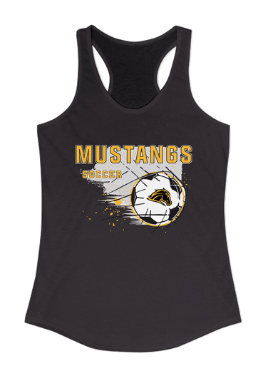 Metea Valley Mustangs Soccer #2 Women's Tank Top
