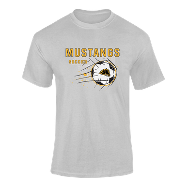 Metea Valley Mustangs Soccer #2 Men's SS T-Shirt