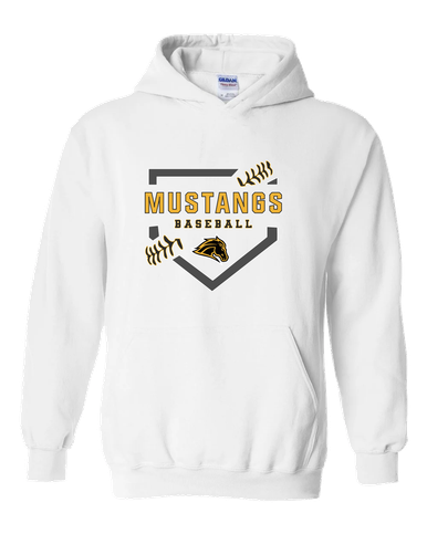 Metea Valley Mustangs Baseball #2 Men's Hoodie