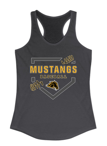 Metea Valley Mustangs Baseball #2 Women's Tank Top