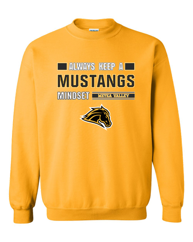 Metea Valley Mustangs Mindset Men's Sweatshirt