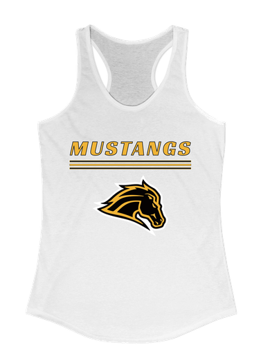 Metea Valley Mustangs Mascot #8 Women's Tank Top