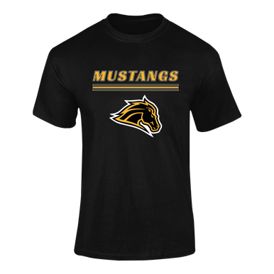 Metea Valley Mustangs Mascot #8 Men's SS T-Shirt