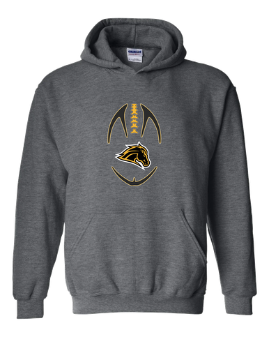 Metea Valley Mustangs Football #4 Men's Hoodie
