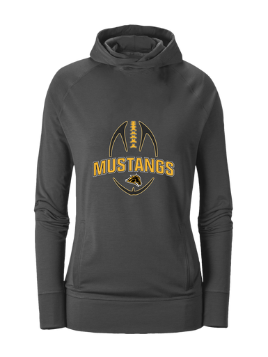 Metea Valley Mustangs Football #5 Women's Hoodie