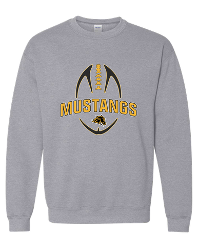 Metea Valley Mustangs Football #5 Men's Sweatshirt