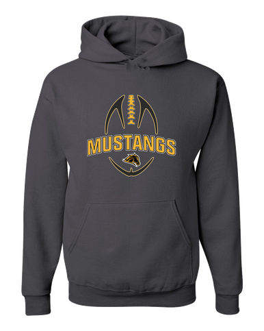 Metea Valley Mustangs Football #5 Men's Premium Hoodie
