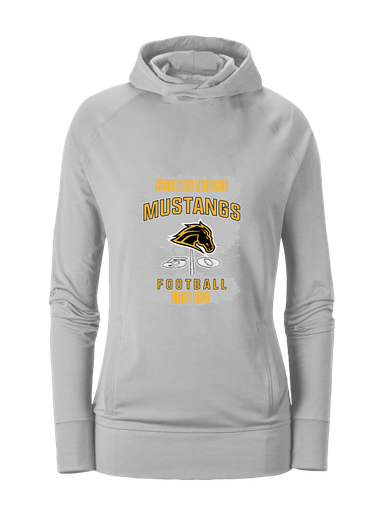 Metea Valley Mustangs Football #6 Women's Hoodie