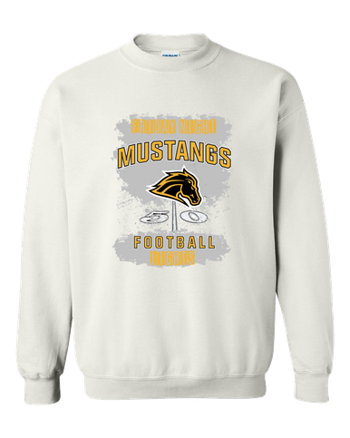 Metea Valley Mustangs Football #6 Men's Sweatshirt