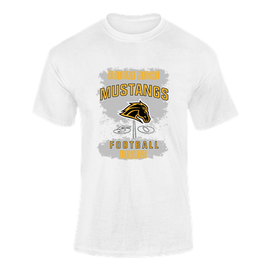 Metea Valley Mustangs Football #6 Men's SS T-Shirt