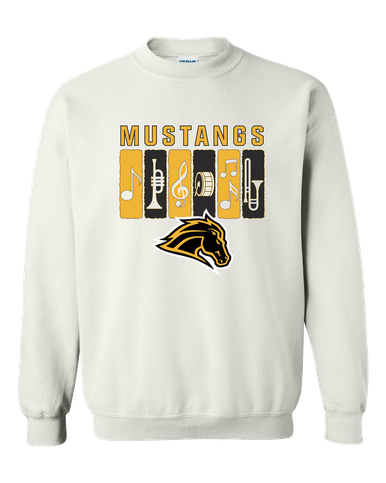 Metea Valley Mustangs Band # 2 Men's Sweatshirt