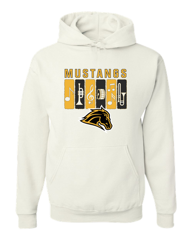 Metea Valley Mustangs Band # 2 Men's Premium Hoodie