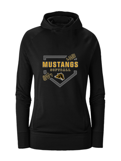 Metea Valley Mustangs Softball #2 Women's Hoodie