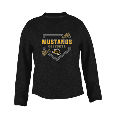 Metea Valley Mustangs Softball #2 Women's Sweatshirt