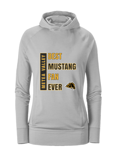 Metea Valley Mustangs Best Mustang Fan Women's Hoodie