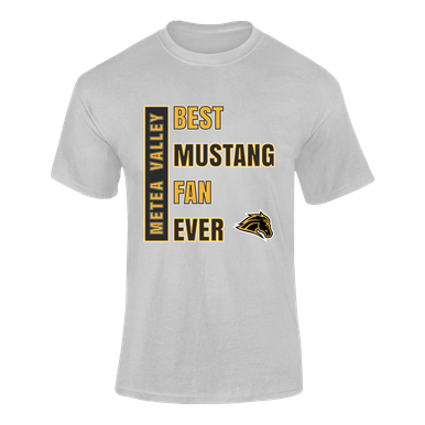 Metea Valley Mustangs Best Mustang Fan Men's Premium SS T-Shirt