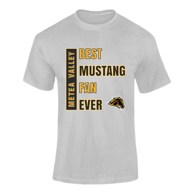 Metea Valley Mustangs Best Mustang Fan Men's SS T-Shirt