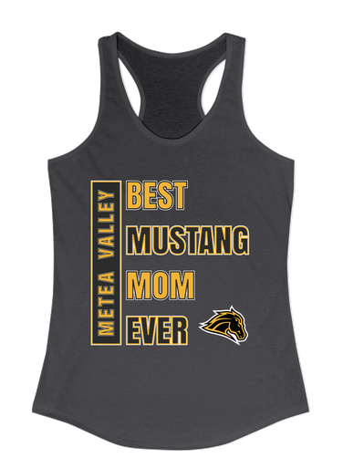 Metea Valley Mustangs Best Mustang Mom Women's Tank Top
