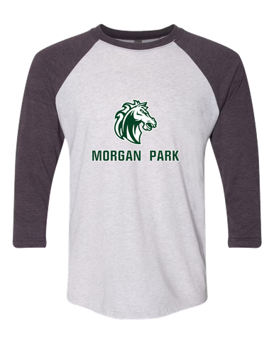 Morgan Park Mustangs Mascot #2 Women's Baseball T-Shirt