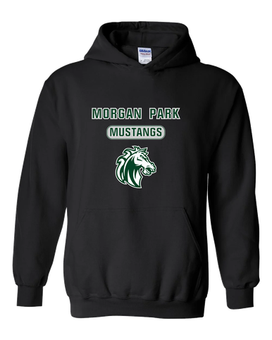 Morgan Park Mustangs Mascot #3 Men's Hoodie