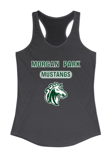 Morgan Park Mustangs Mascot #3 Women's Tank Top